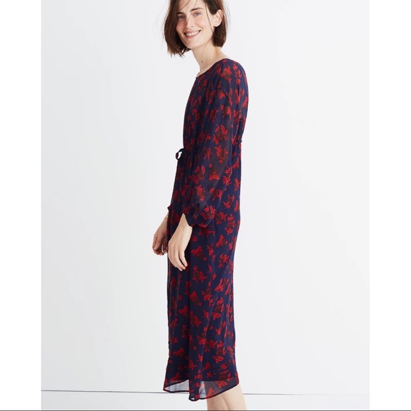 Madewell x No.6 Silk Magical Dress in Vintage Rose Size 00 - Picture 6 of 7